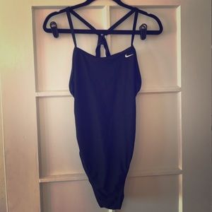 Nike one piece swim suit